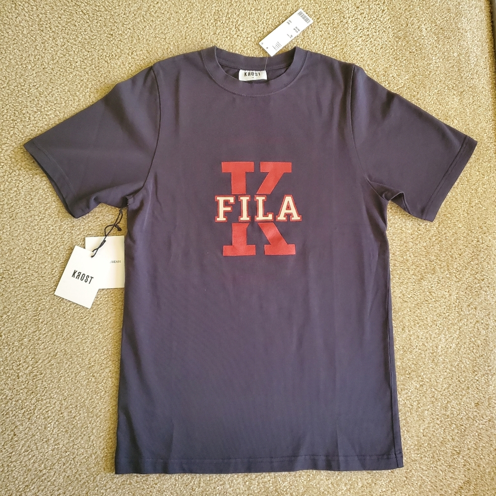 NWT Fila x Krost heavyweight oversized tshirt